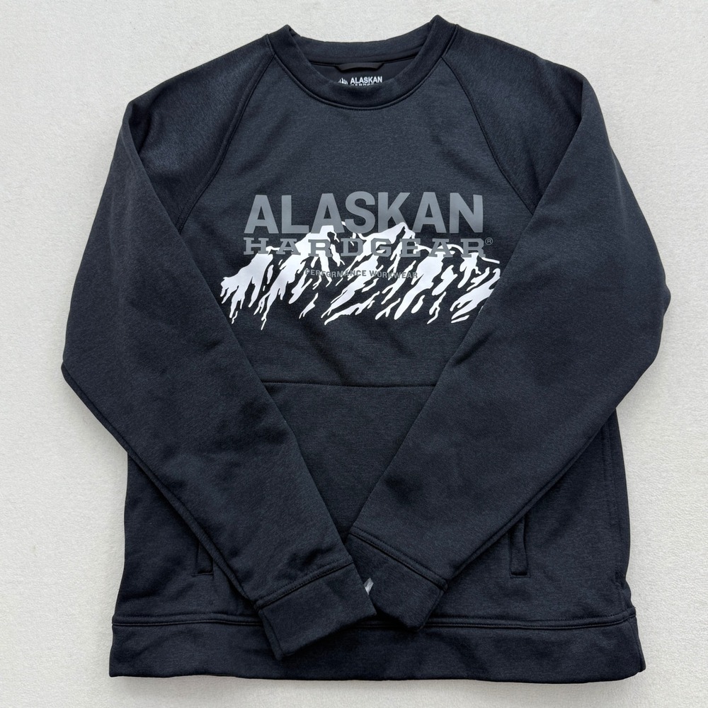 Alaskan Hardgear Duluth Trading Mens S Small Performance Sweatshirt Black‎